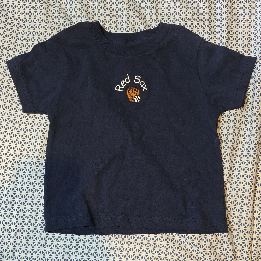 🎉5/$20 Kids Red Sox Navy Tee